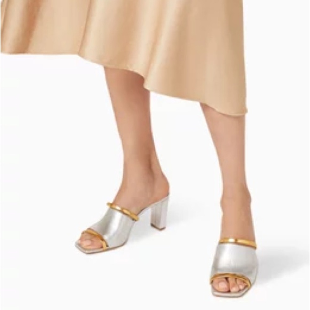 Malone Souliers Demi Cutout Leather Mules - Picture 2 of 12